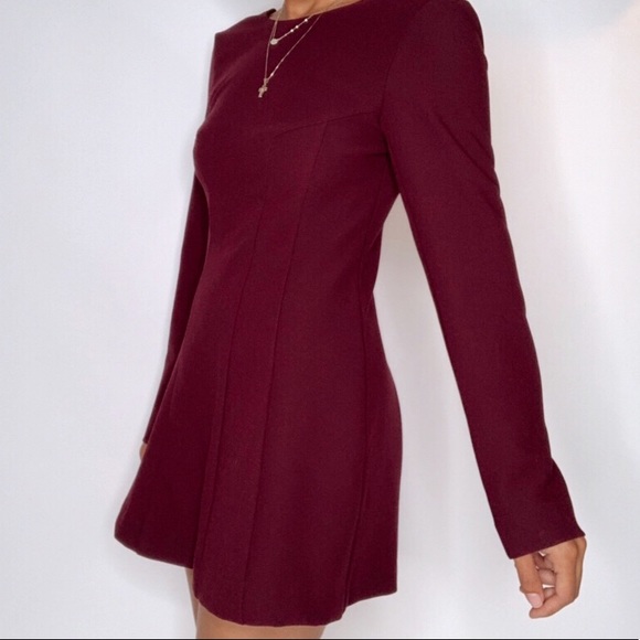 Zara Long Sleeve Low Back Romper M - Picture 2 of 3